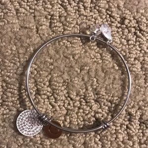“G” bangle bracelet